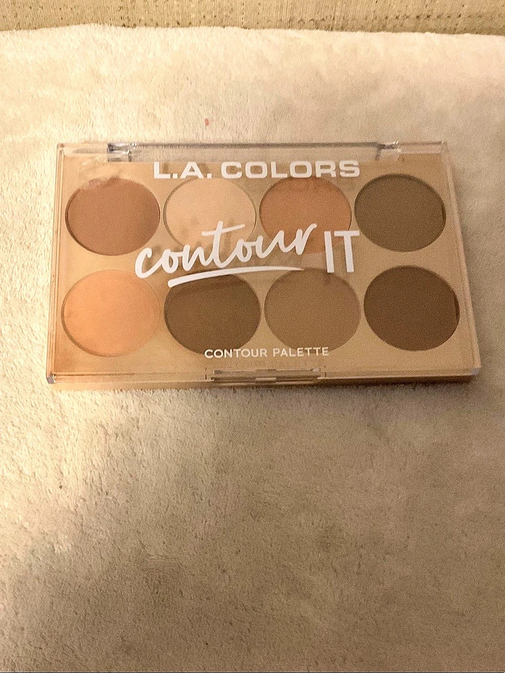L.A. Colors Contour It Palette Brown & Beige